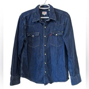 Levi’s Iconic Denim Western Shirt